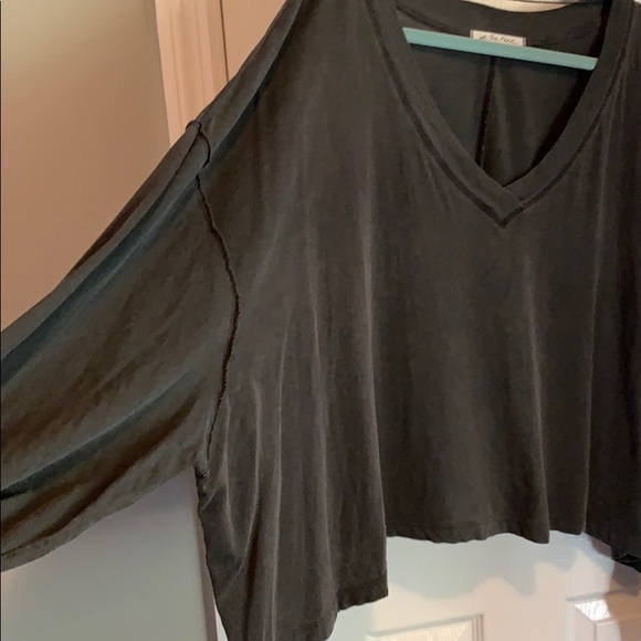 Free People Long Bell Sleeve Top - Picture 3 of 8